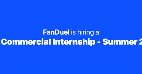 fanduel hiring|fanduel internships.